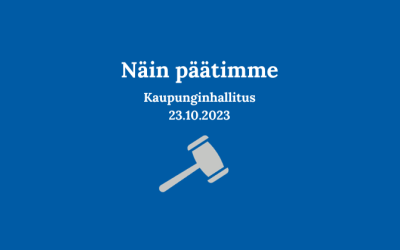 Koristeellinen kuva, jossa lukee "Näin päätimme" ja päivämäärä.