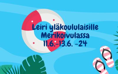 Kuvituskuva leiri yläkoululaisille 11.-13.6.