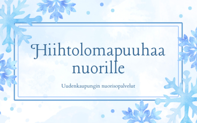 Hiihtolomaviikon ohjelmaa
