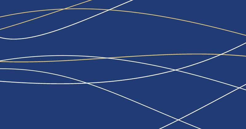 Sinipohjainen aaltografiikka ohuet viivat