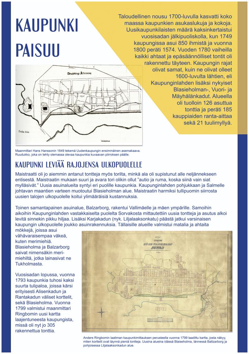 kaupunki laajenee