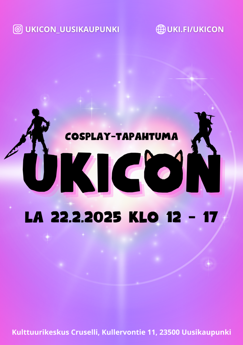 Ukicon la 22.2.2025 klo 12 - 17