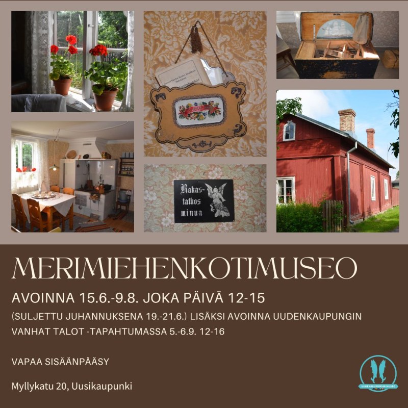 kuvia merimiehenkotimuseosta